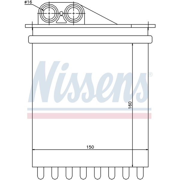 Nissen Heater, 72040 72040